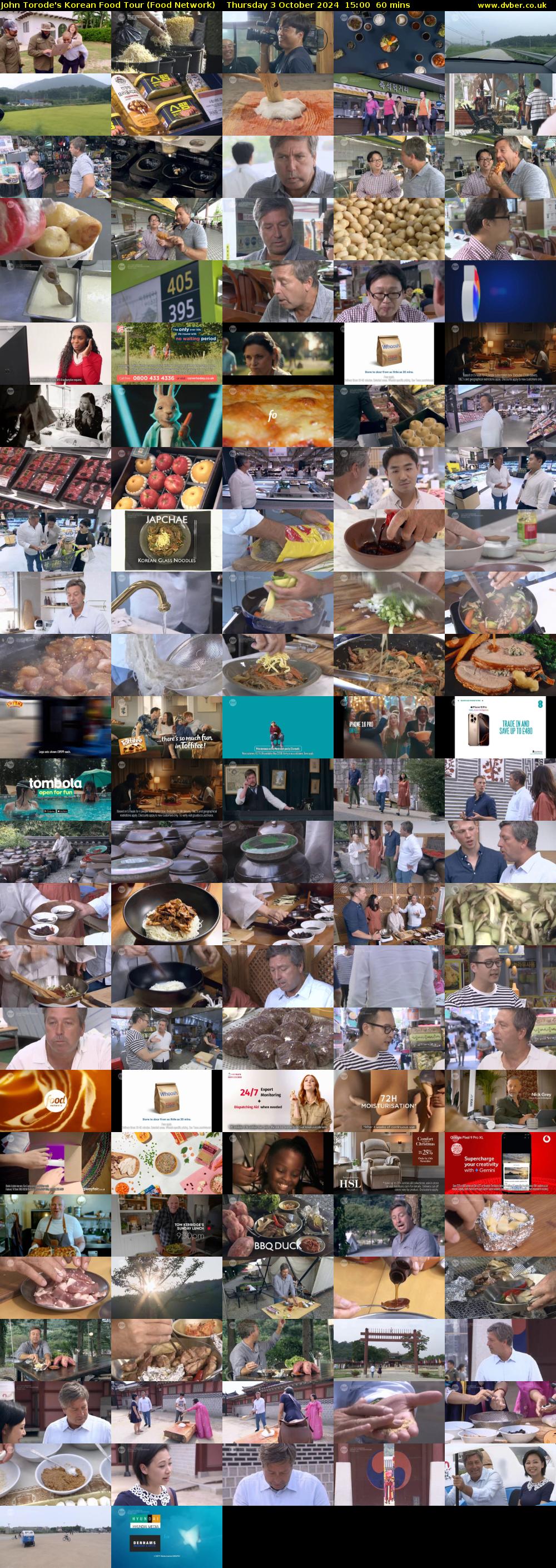 John Torode's Korean Food Tour (Food Network) Thursday 3 October 2024 15:00 - 16:00