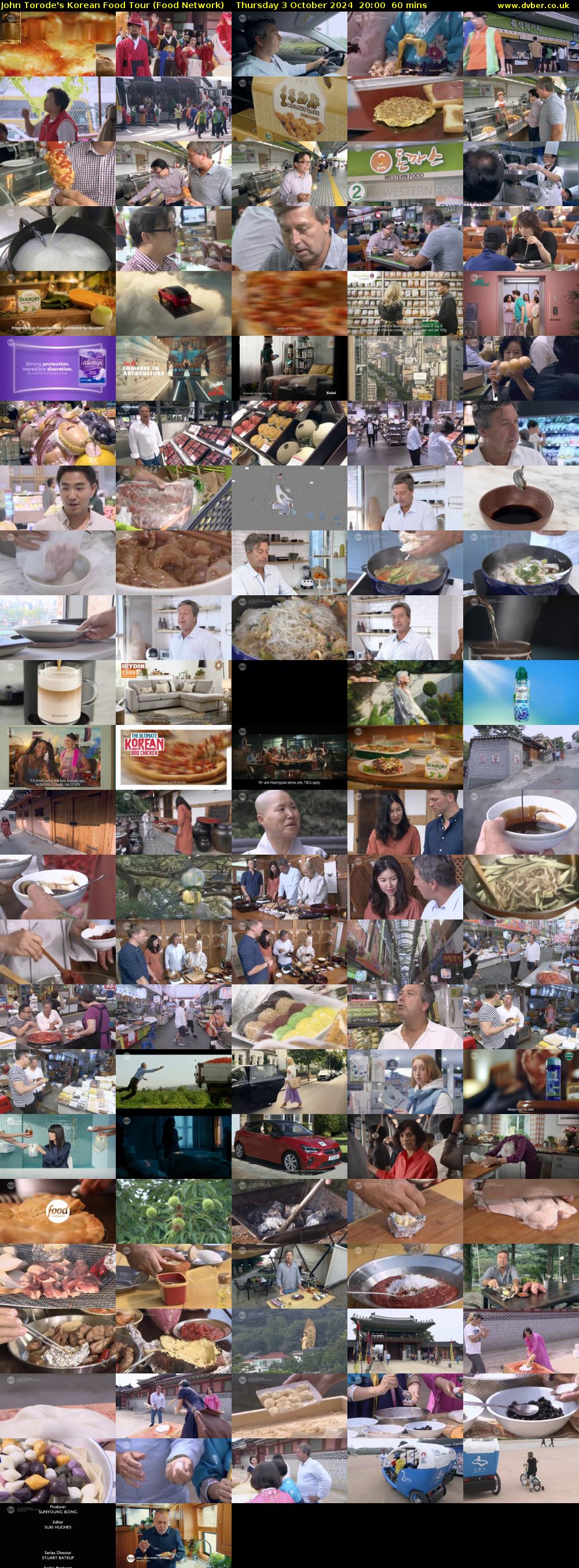 John Torode's Korean Food Tour (Food Network) Thursday 3 October 2024 20:00 - 21:00