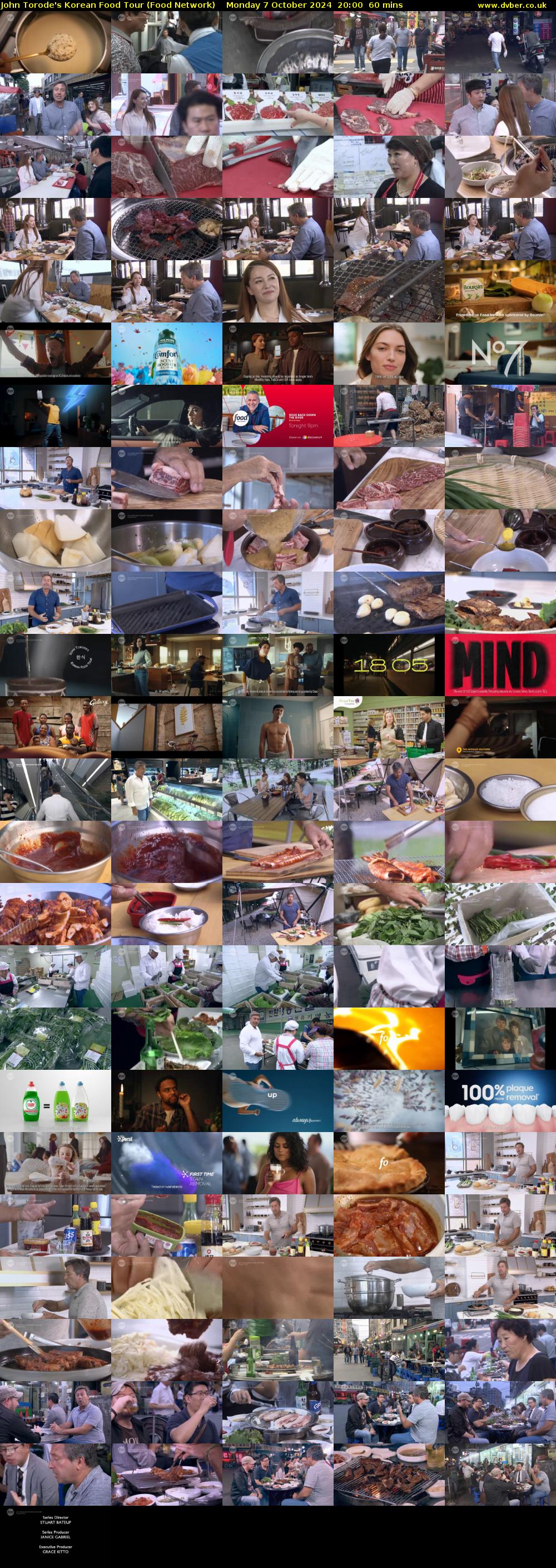 John Torode's Korean Food Tour (Food Network) Monday 7 October 2024 20:00 - 21:00