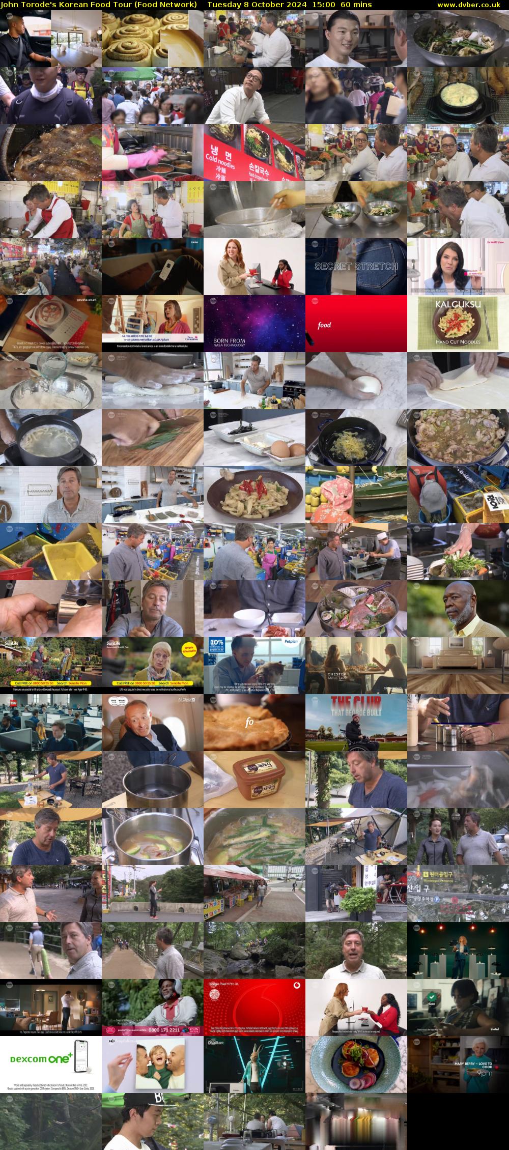 John Torode's Korean Food Tour (Food Network) Tuesday 8 October 2024 15:00 - 16:00
