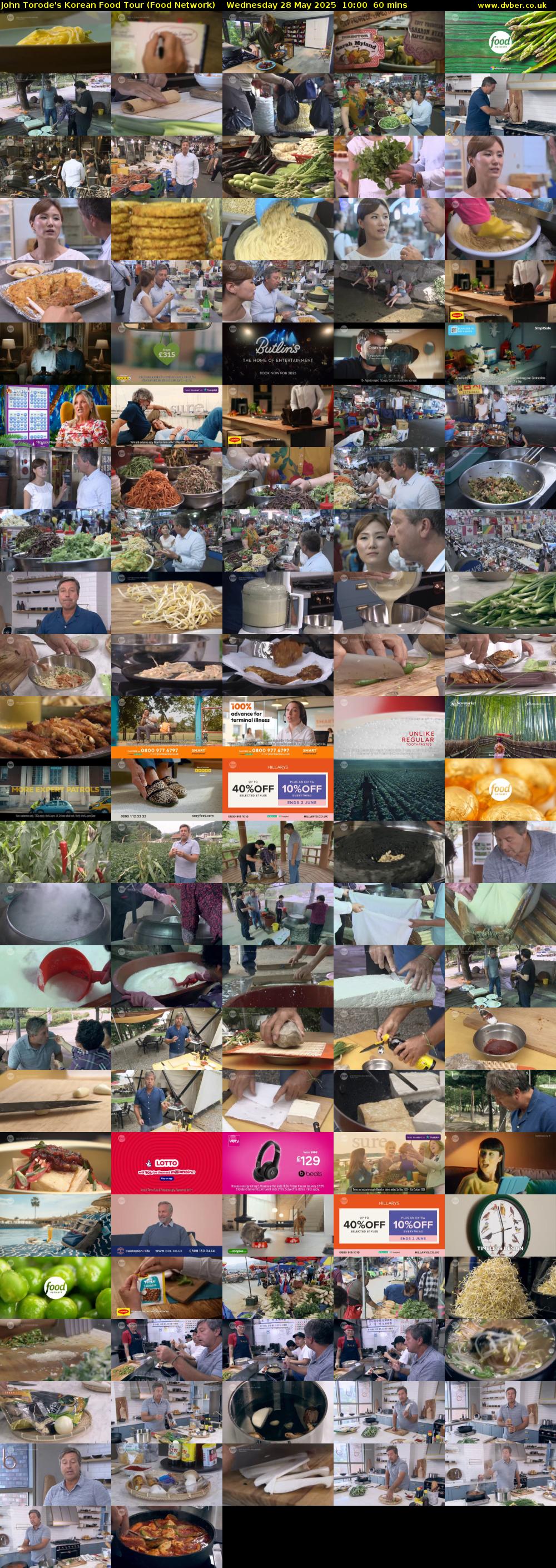 John Torode's Korean Food Tour (Food Network) Wednesday 28 May 2025 10:00 - 11:00