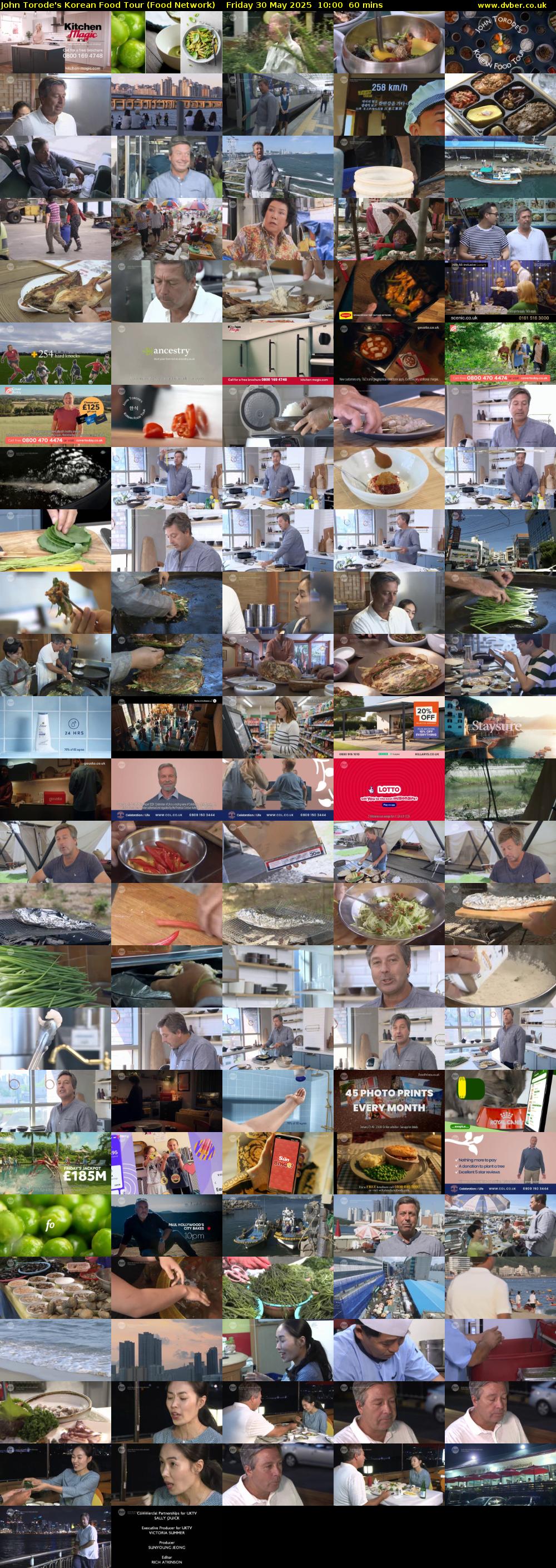 John Torode's Korean Food Tour (Food Network) Friday 30 May 2025 10:00 - 11:00