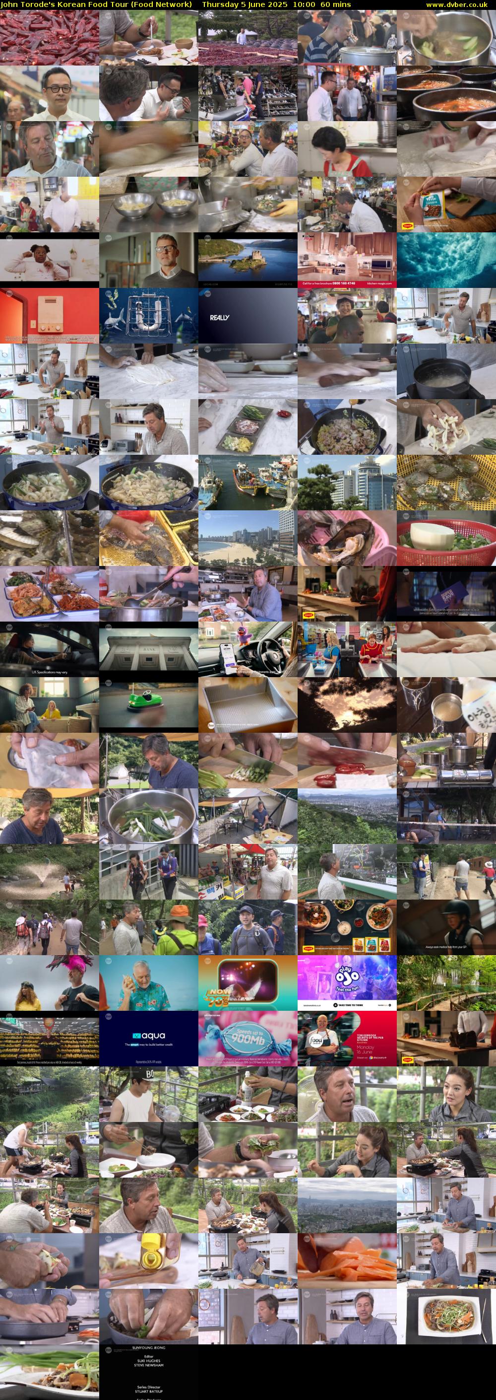 John Torode's Korean Food Tour (Food Network) Thursday 5 June 2025 10:00 - 11:00