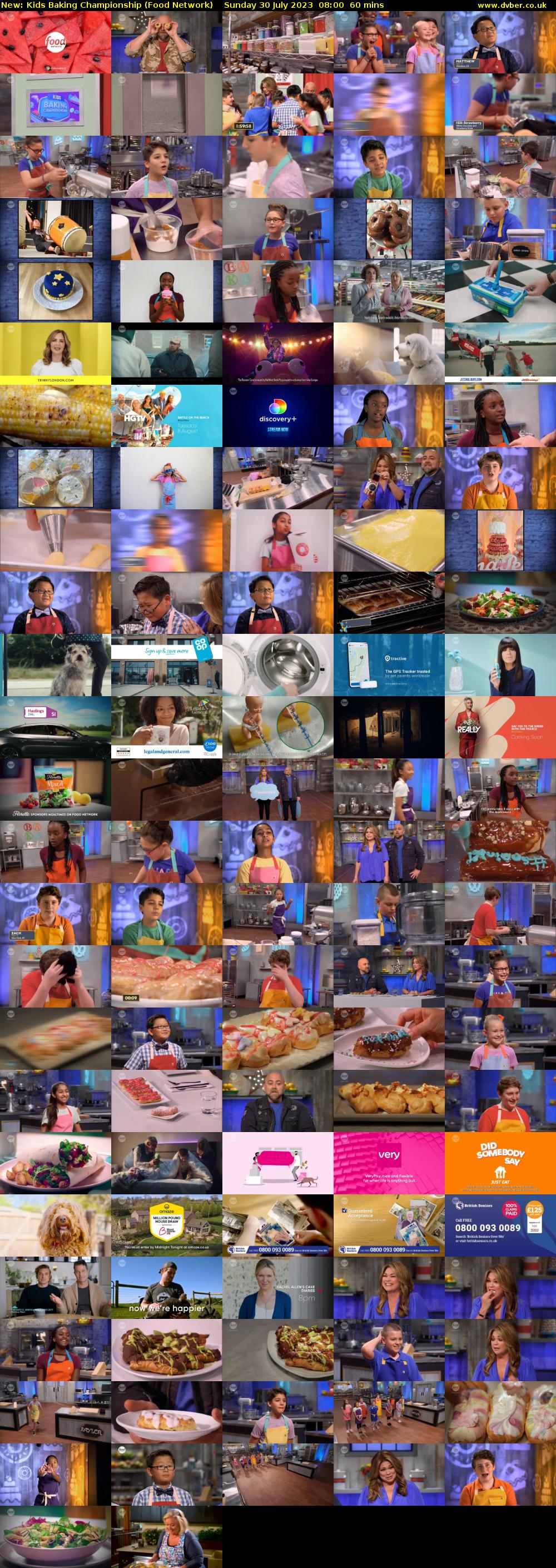 Kids Baking Championship (Food Network) Sunday 30 July 2023 08:00 - 09:00