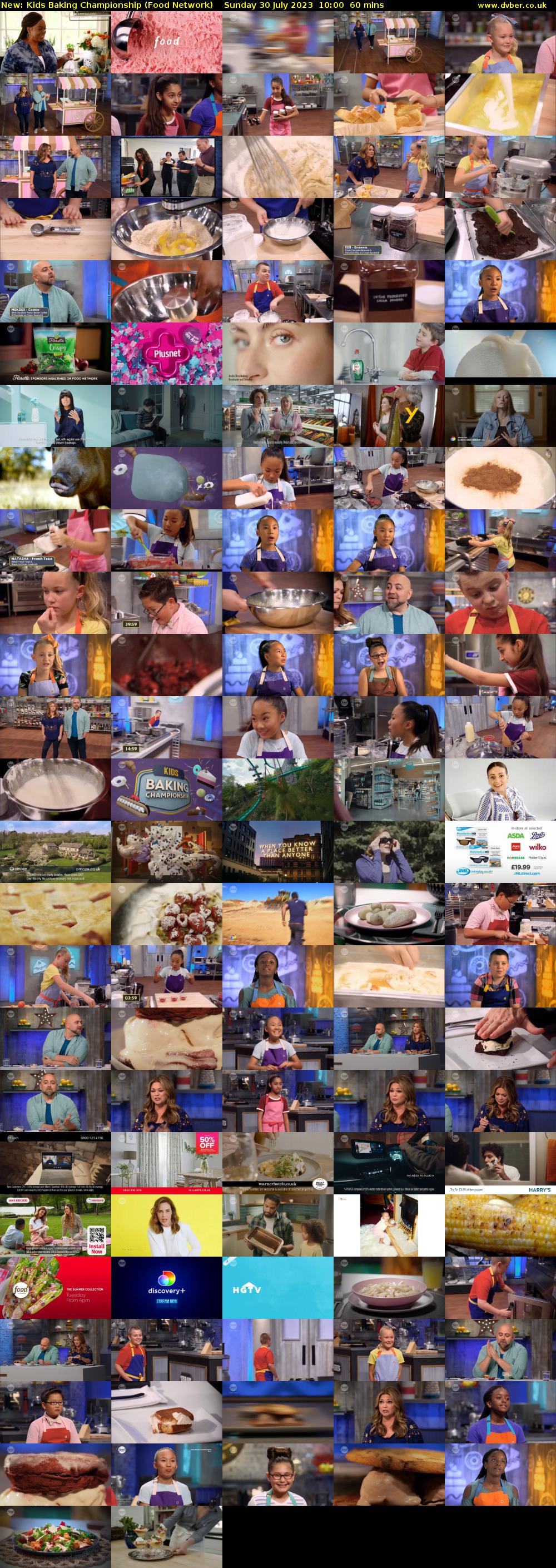 Kids Baking Championship (Food Network) Sunday 30 July 2023 10:00 - 11:00