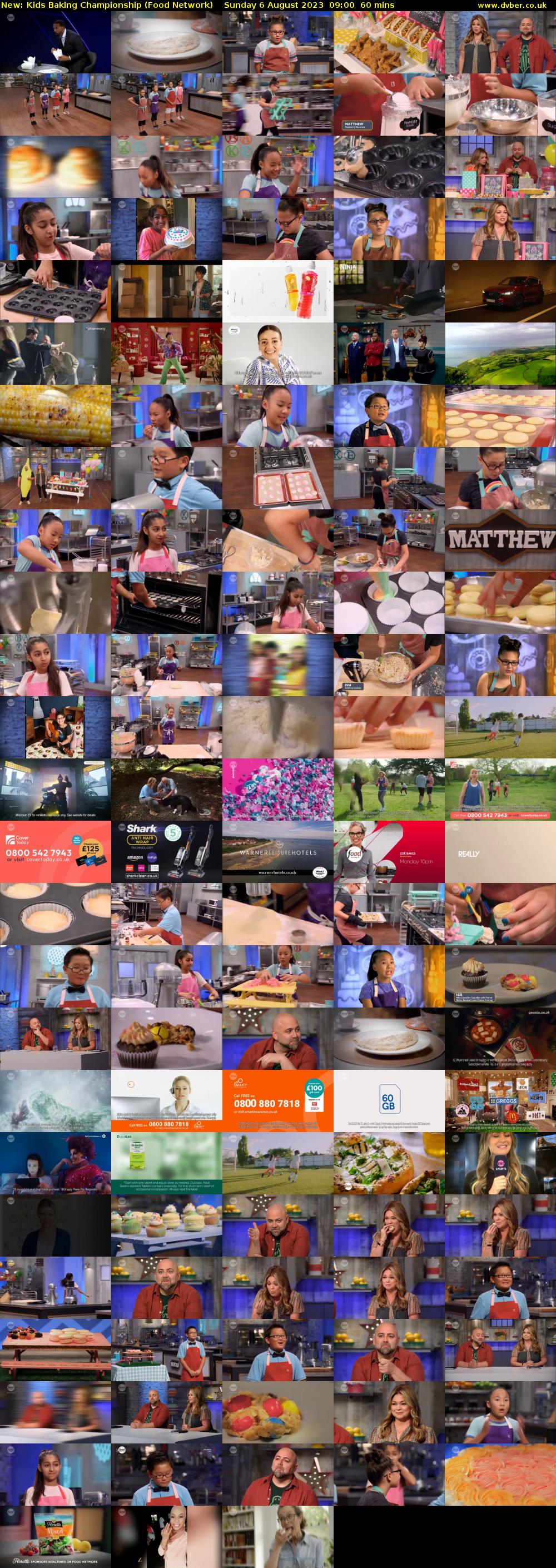 Kids Baking Championship (Food Network) Sunday 6 August 2023 09:00 - 10:00