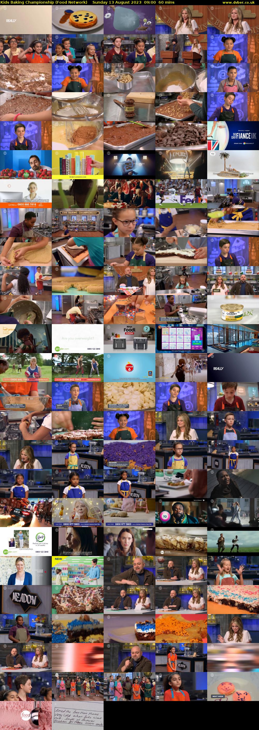 Kids Baking Championship (Food Network) Sunday 13 August 2023 09:00 - 10:00