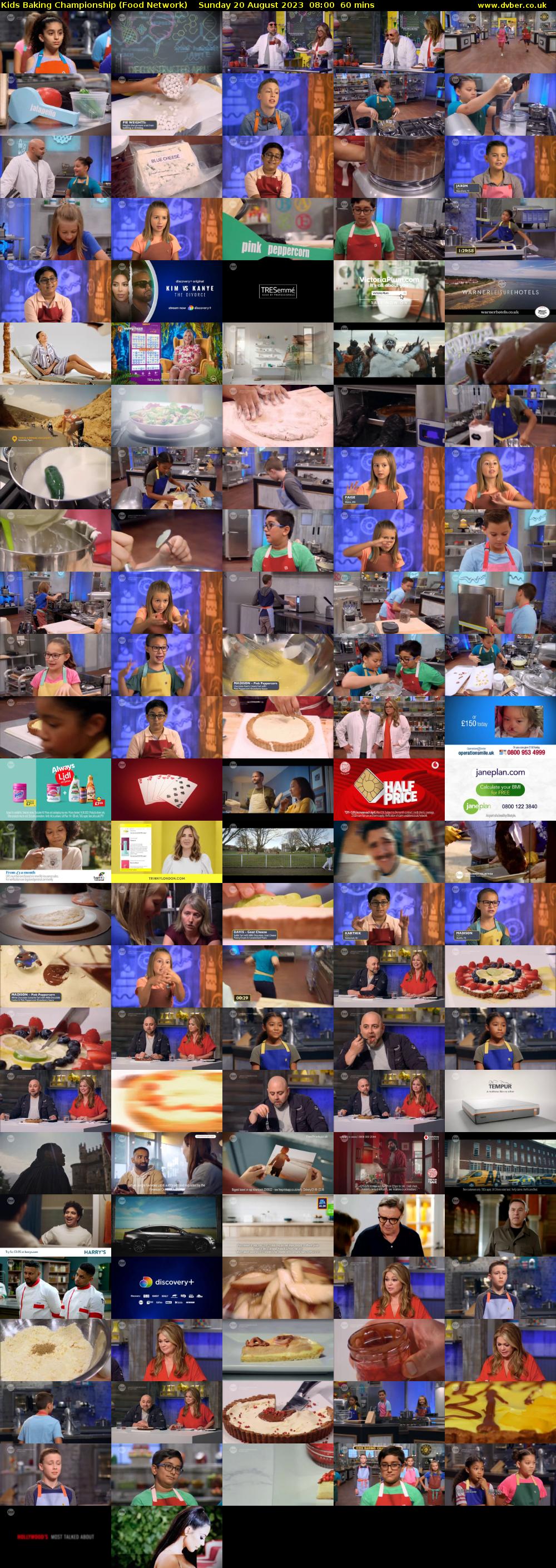 Kids Baking Championship (Food Network) Sunday 20 August 2023 08:00 - 09:00