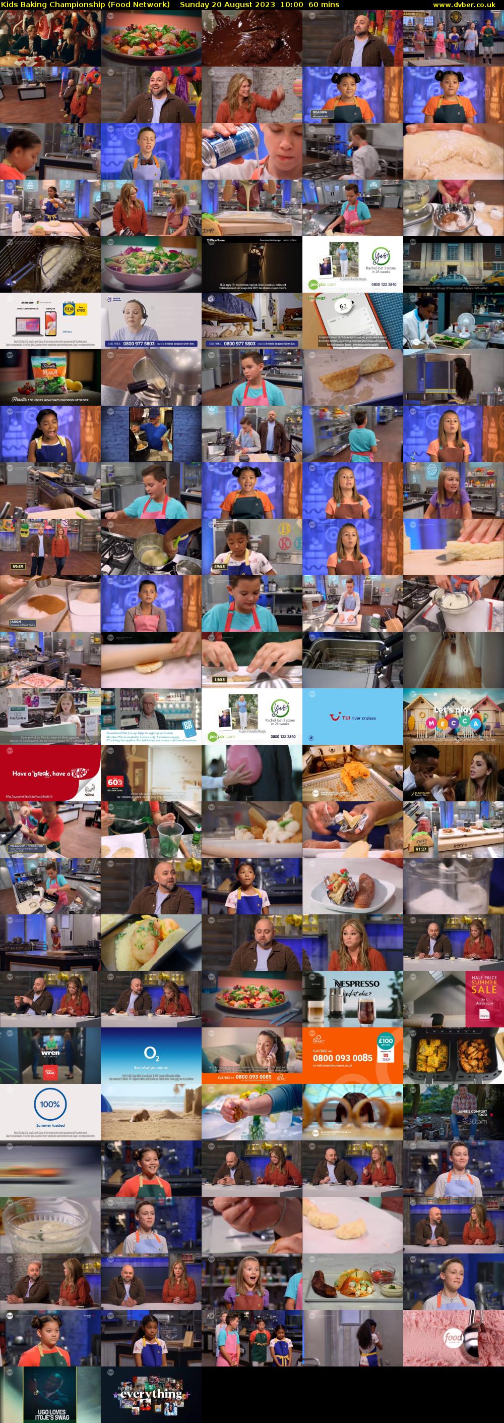 Kids Baking Championship (Food Network) Sunday 20 August 2023 10:00 - 11:00