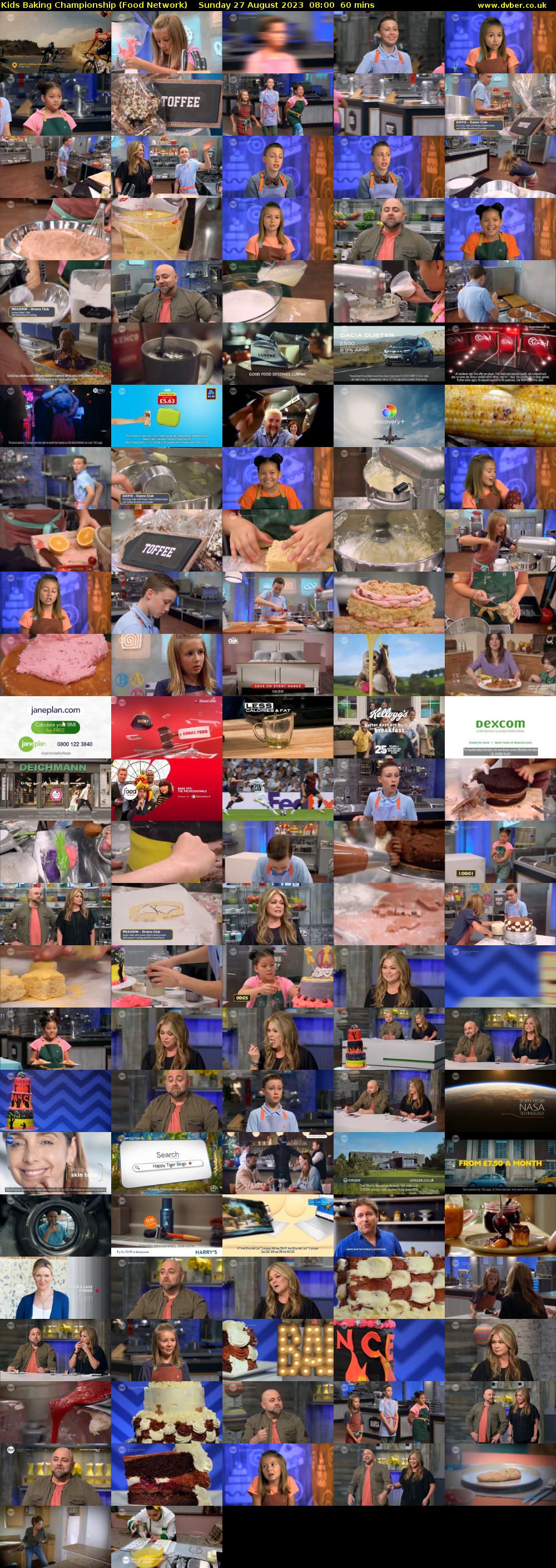 Kids Baking Championship (Food Network) Sunday 27 August 2023 08:00 - 09:00