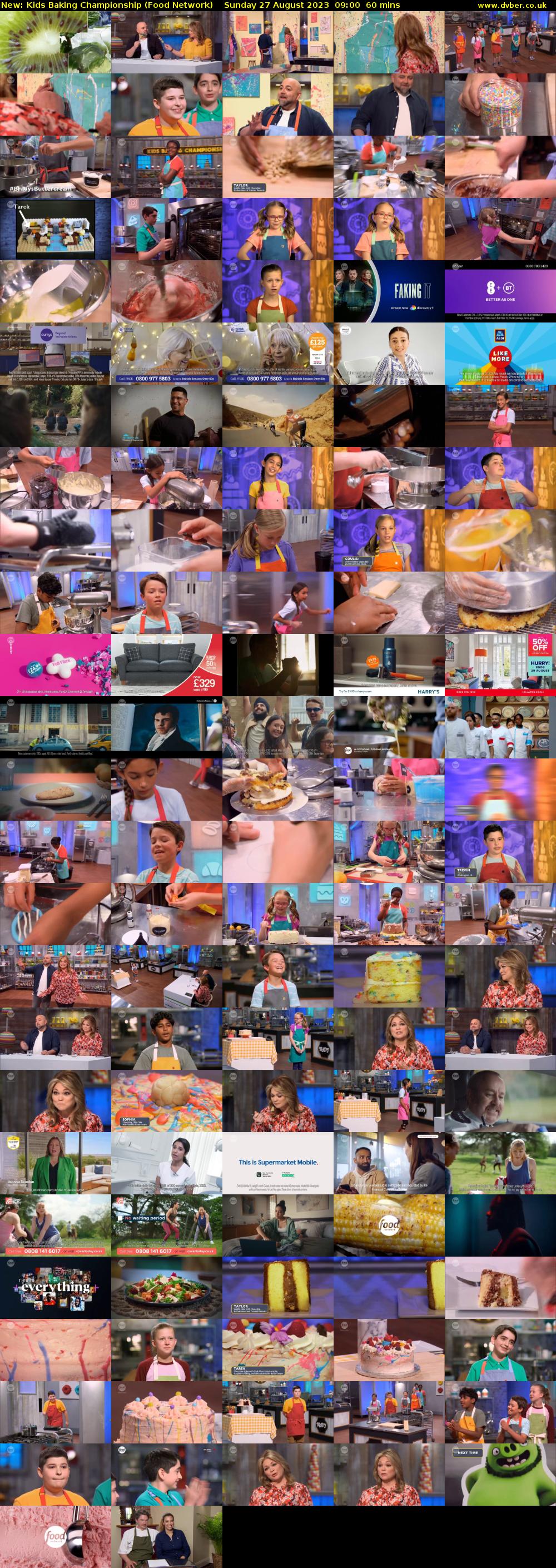Kids Baking Championship (Food Network) Sunday 27 August 2023 09:00 - 10:00