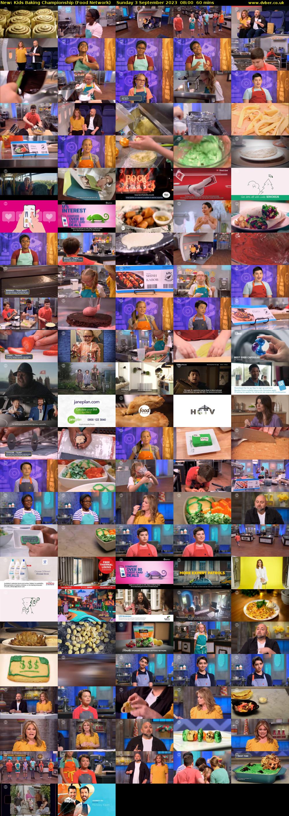Kids Baking Championship (Food Network) Sunday 3 September 2023 08:00 - 09:00