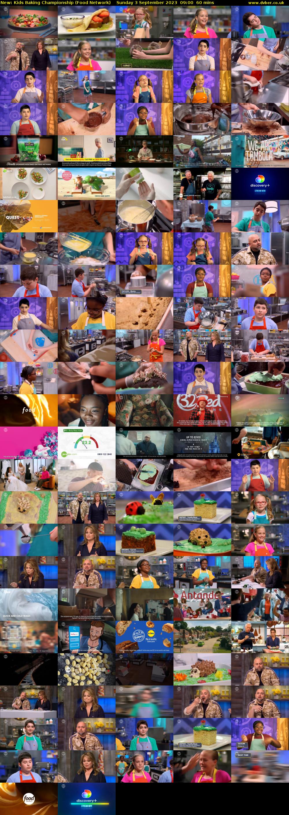 Kids Baking Championship (Food Network) Sunday 3 September 2023 09:00 - 10:00
