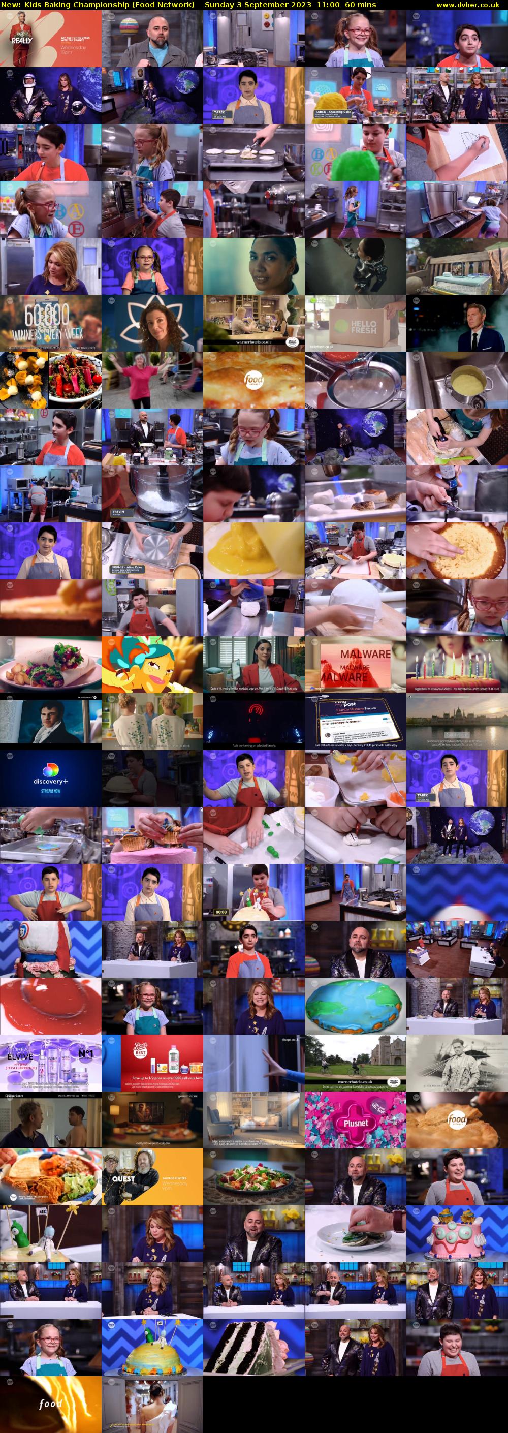 Kids Baking Championship (Food Network) Sunday 3 September 2023 11:00 - 12:00