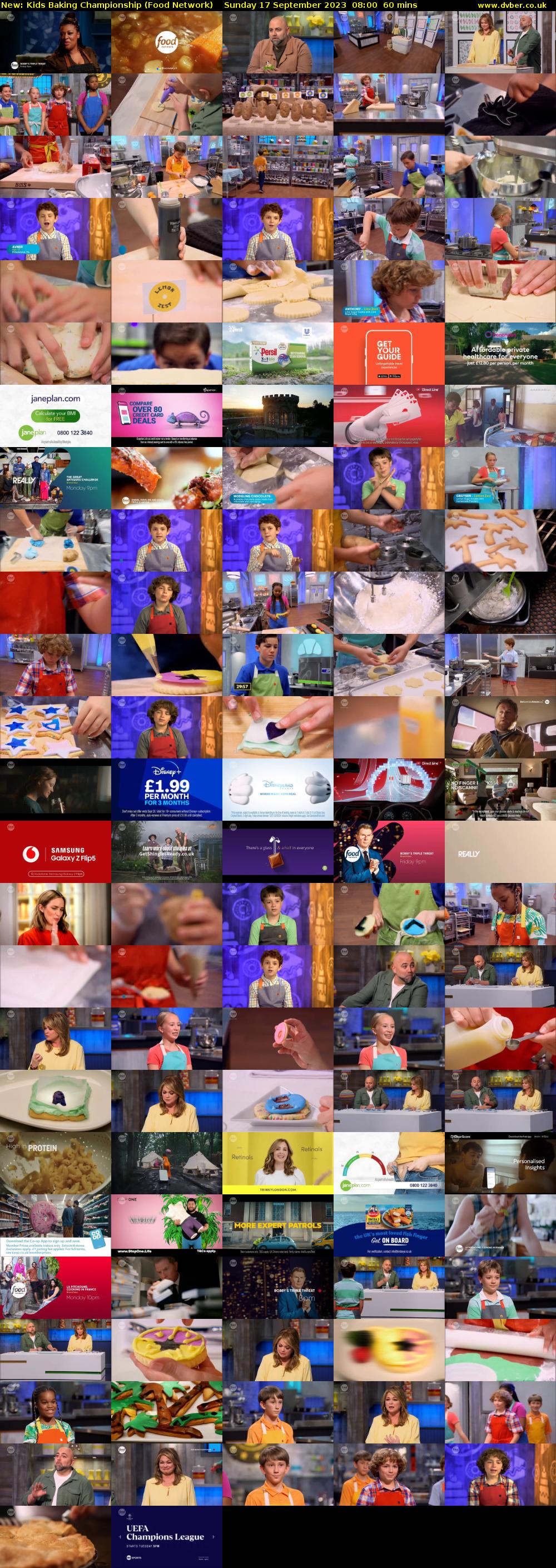 Kids Baking Championship (Food Network) Sunday 17 September 2023 08:00 - 09:00