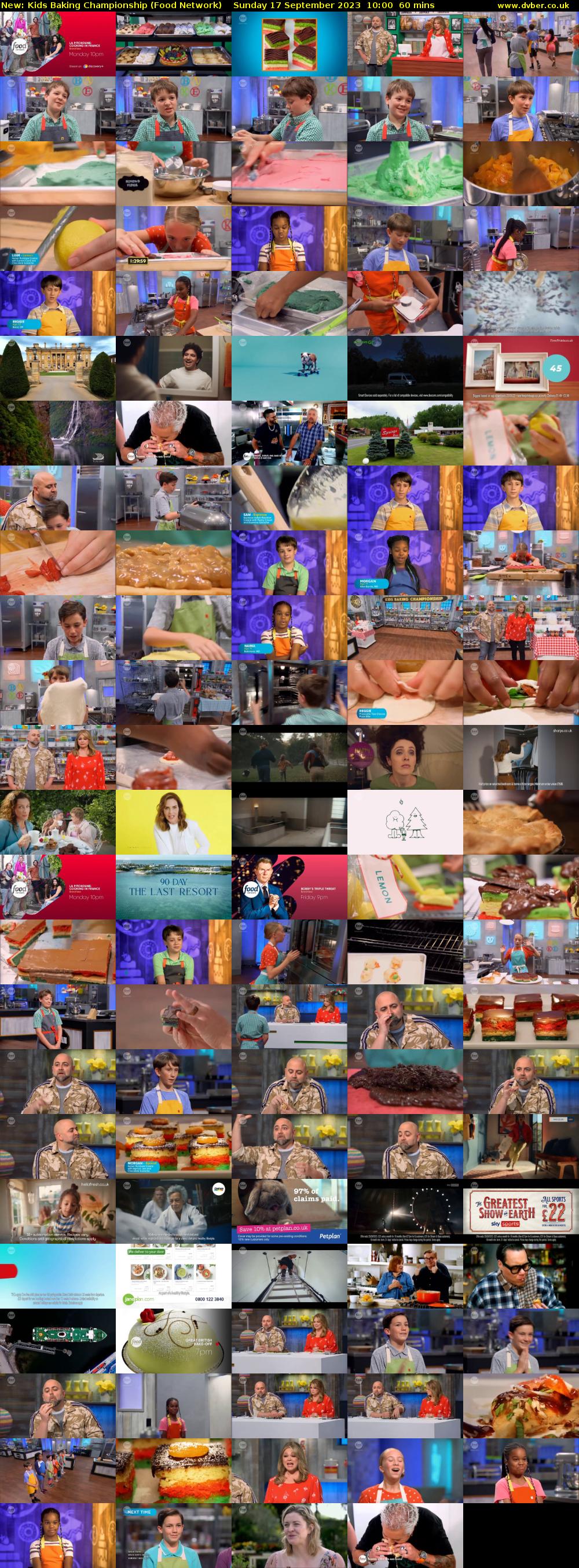 Kids Baking Championship (Food Network) Sunday 17 September 2023 10:00 - 11:00