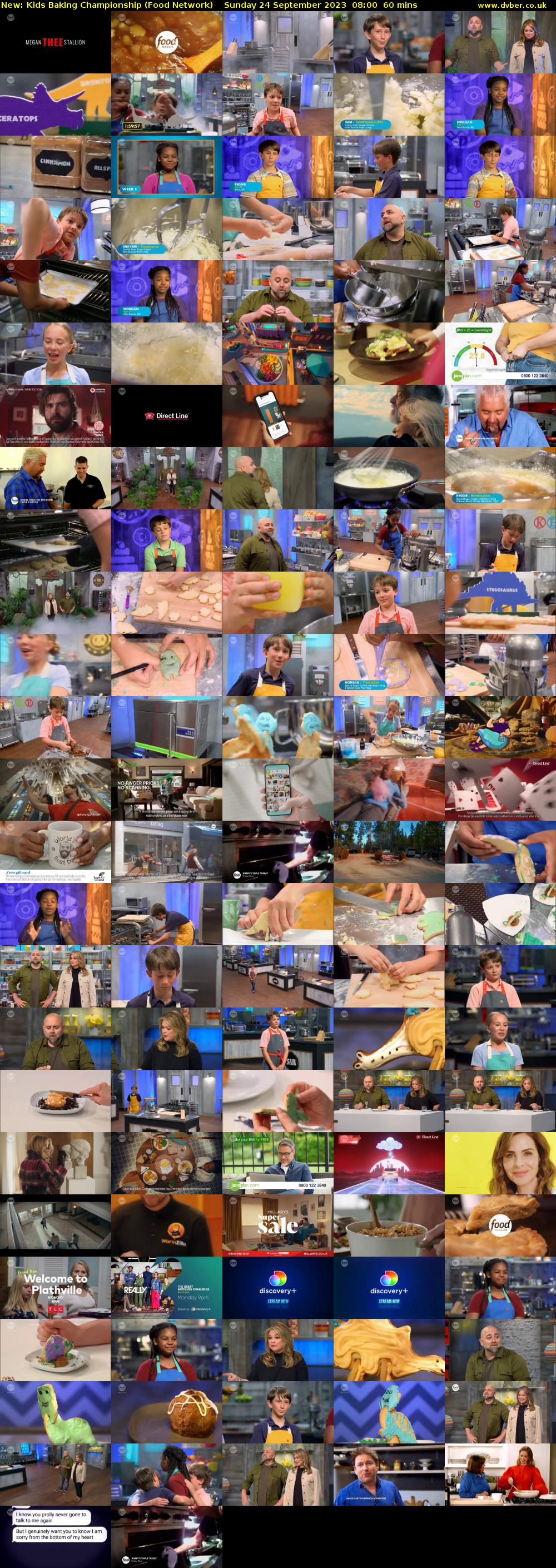 Kids Baking Championship (Food Network) Sunday 24 September 2023 08:00 - 09:00