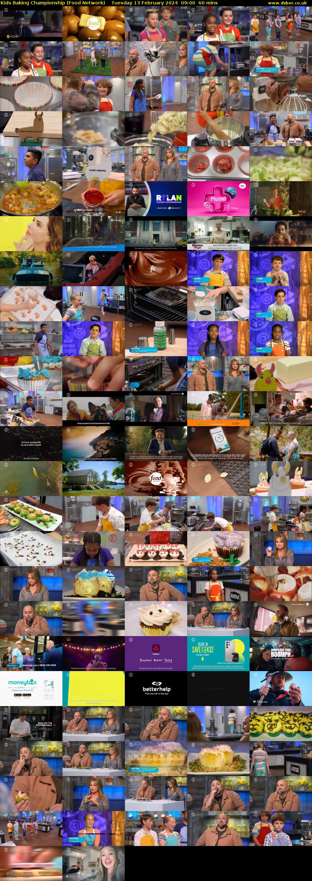 Kids Baking Championship (Food Network) Tuesday 13 February 2024 09:00 - 10:00