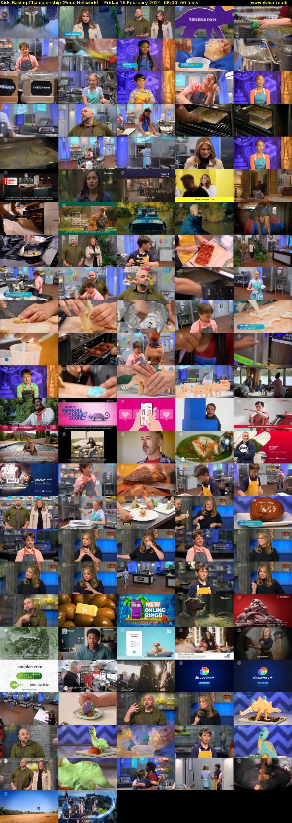Kids Baking Championship (Food Network) Friday 16 February 2024 08:00 - 09:00
