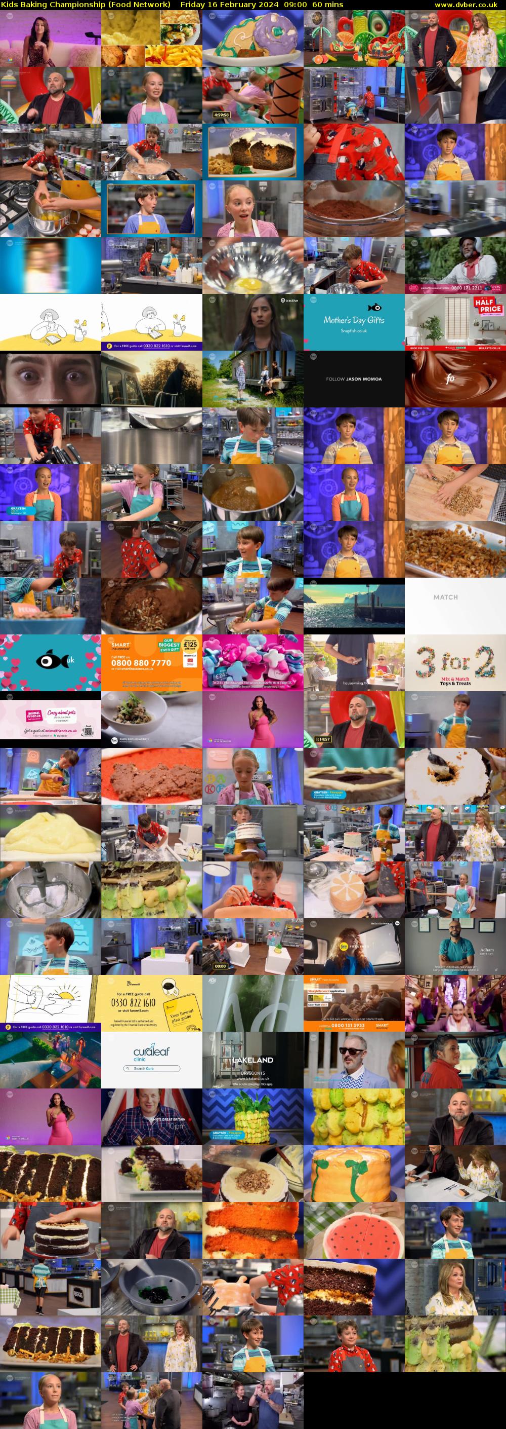 Kids Baking Championship (Food Network) Friday 16 February 2024 09:00 - 10:00