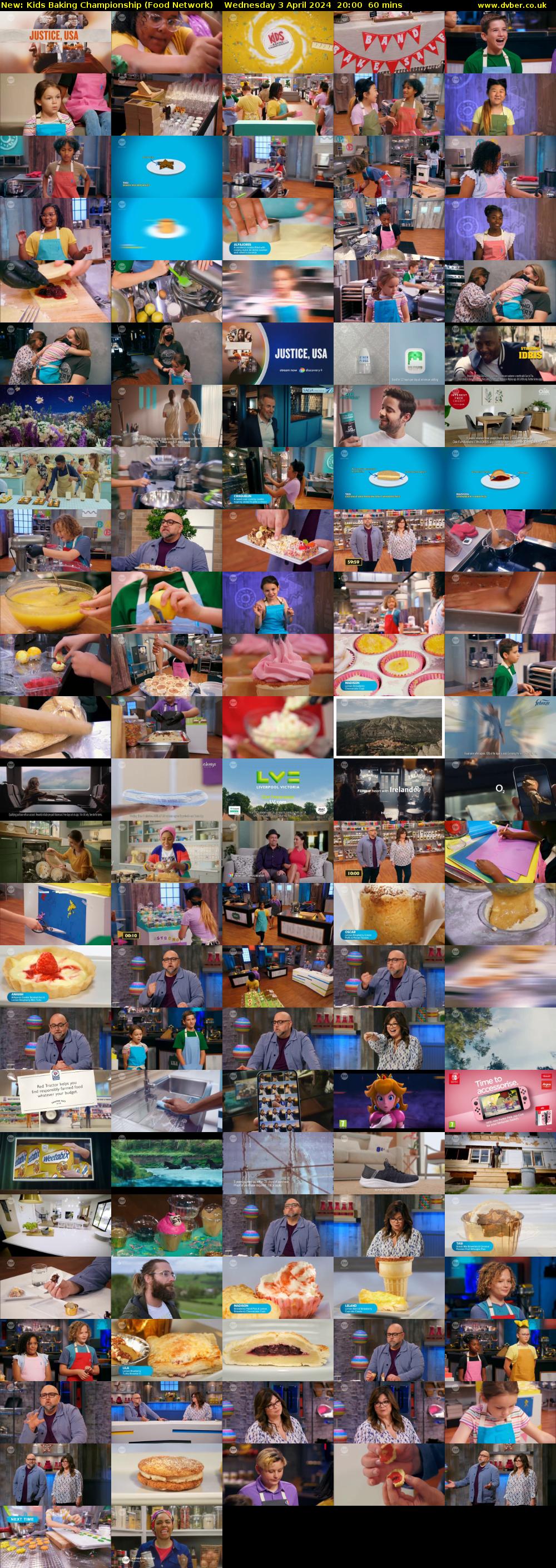 Kids Baking Championship (Food Network) Wednesday 3 April 2024 20:00 - 21:00