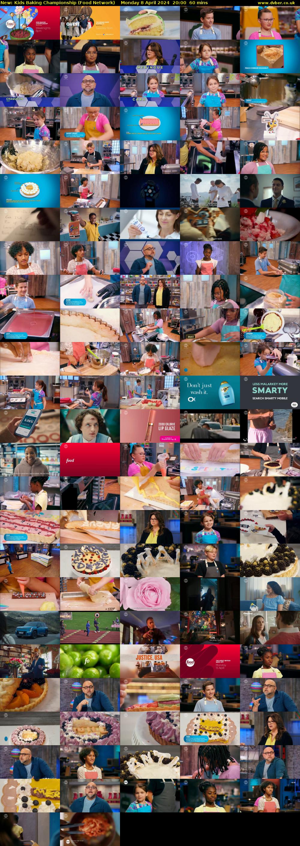 Kids Baking Championship (Food Network) Monday 8 April 2024 20:00 - 21:00