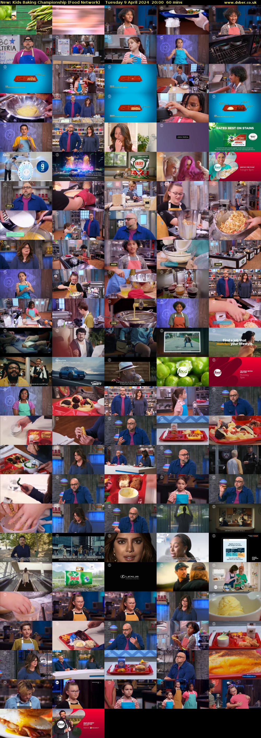 Kids Baking Championship (Food Network) Tuesday 9 April 2024 20:00 - 21:00