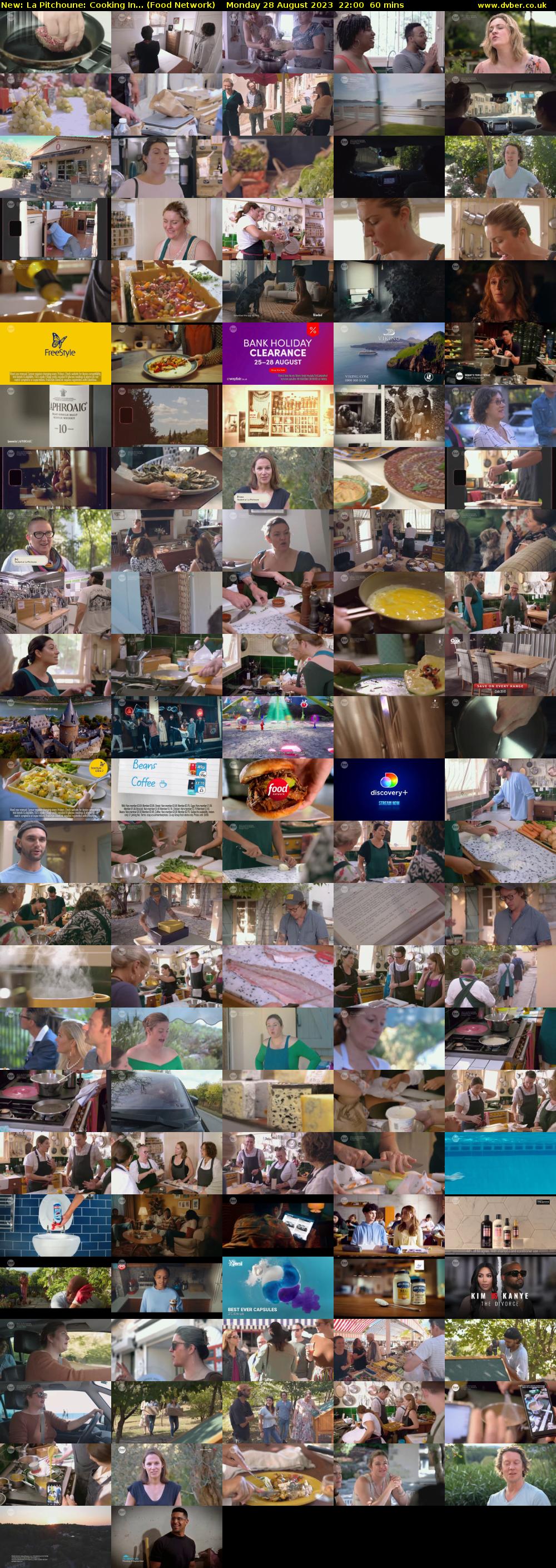 La Pitchoune: Cooking In... (Food Network) Monday 28 August 2023 22:00 - 23:00