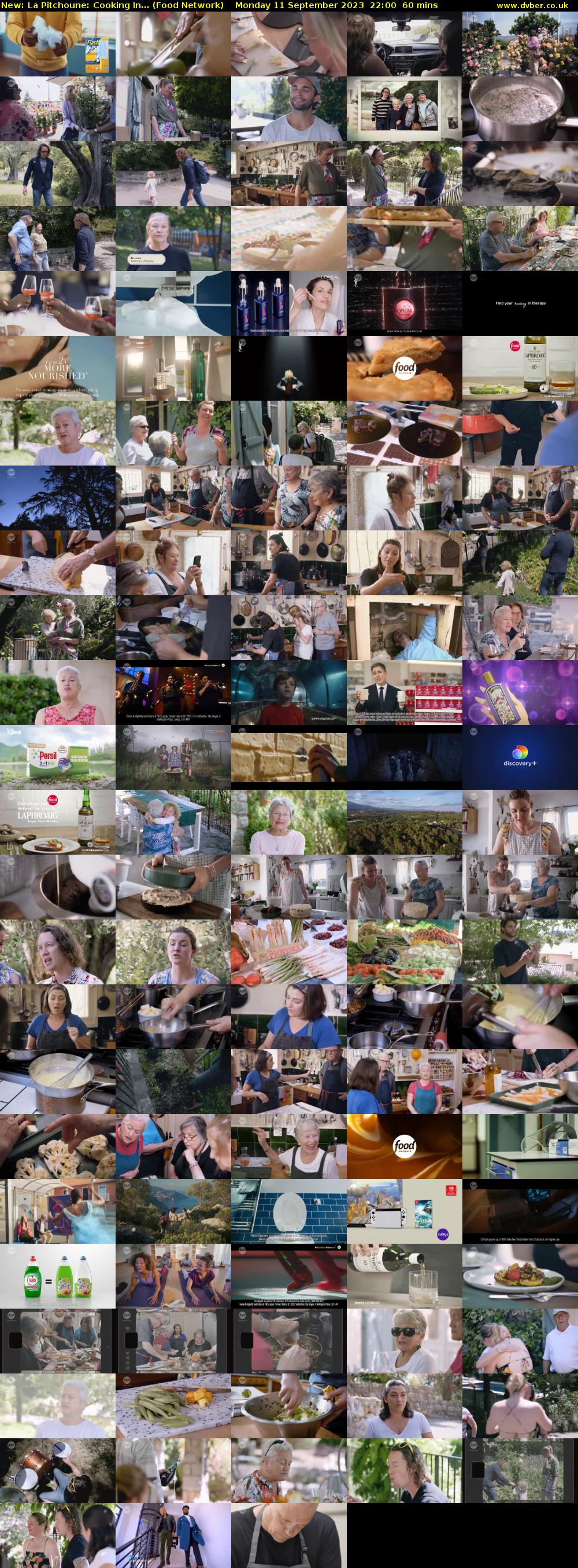 La Pitchoune: Cooking In... (Food Network) Monday 11 September 2023 22:00 - 23:00