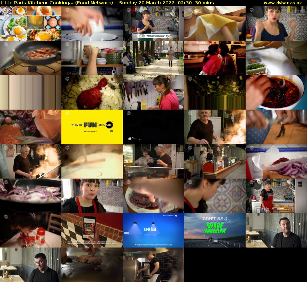 Little Paris Kitchen: Cooking... (Food Network) Sunday 20 March 2022 02:30 - 03:00