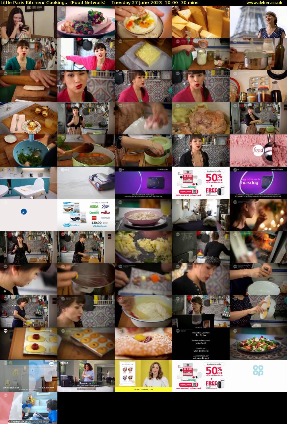 Little Paris Kitchen: Cooking... (Food Network) Tuesday 27 June 2023 10:00 - 10:30