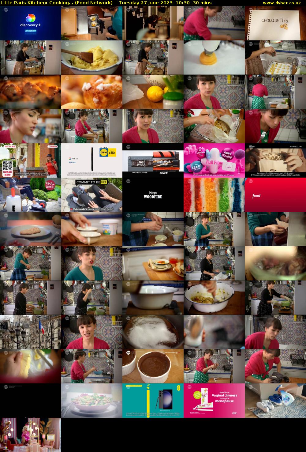 Little Paris Kitchen: Cooking... (Food Network) Tuesday 27 June 2023 10:30 - 11:00