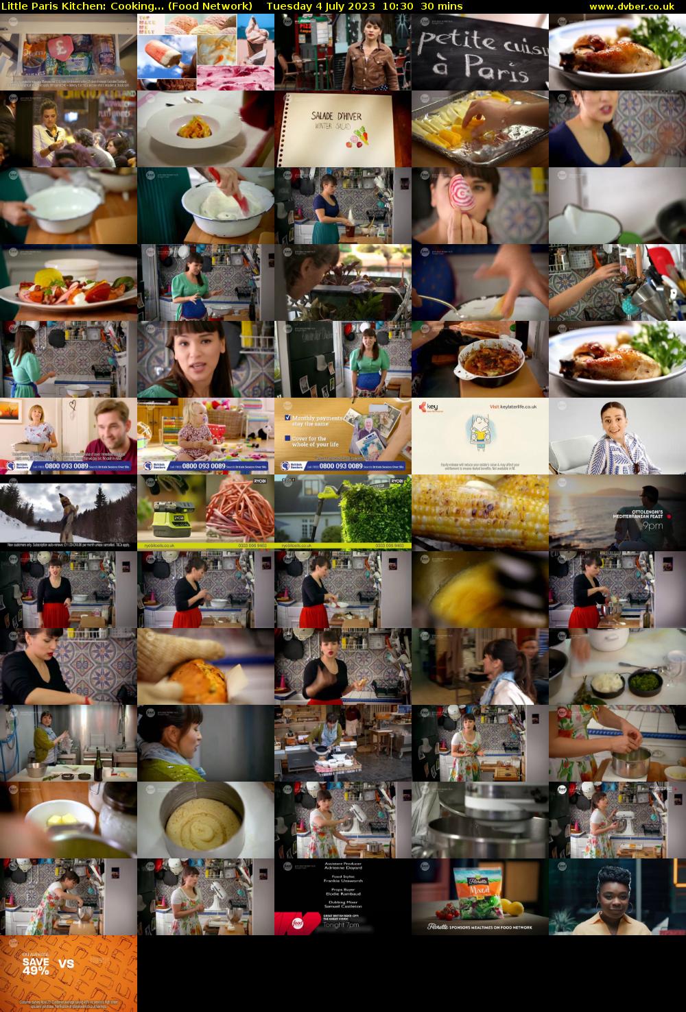 Little Paris Kitchen: Cooking... (Food Network) Tuesday 4 July 2023 10:30 - 11:00