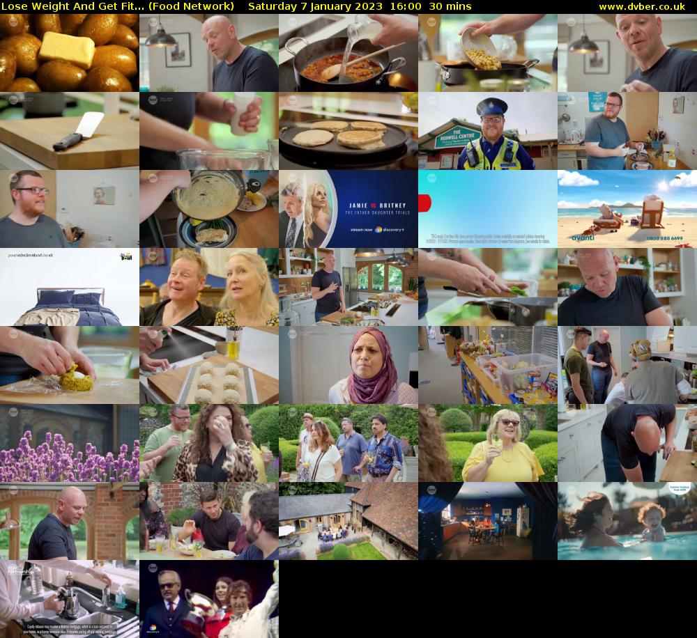 Lose Weight And Get Fit... (Food Network) Saturday 7 January 2023 16:00 - 16:30