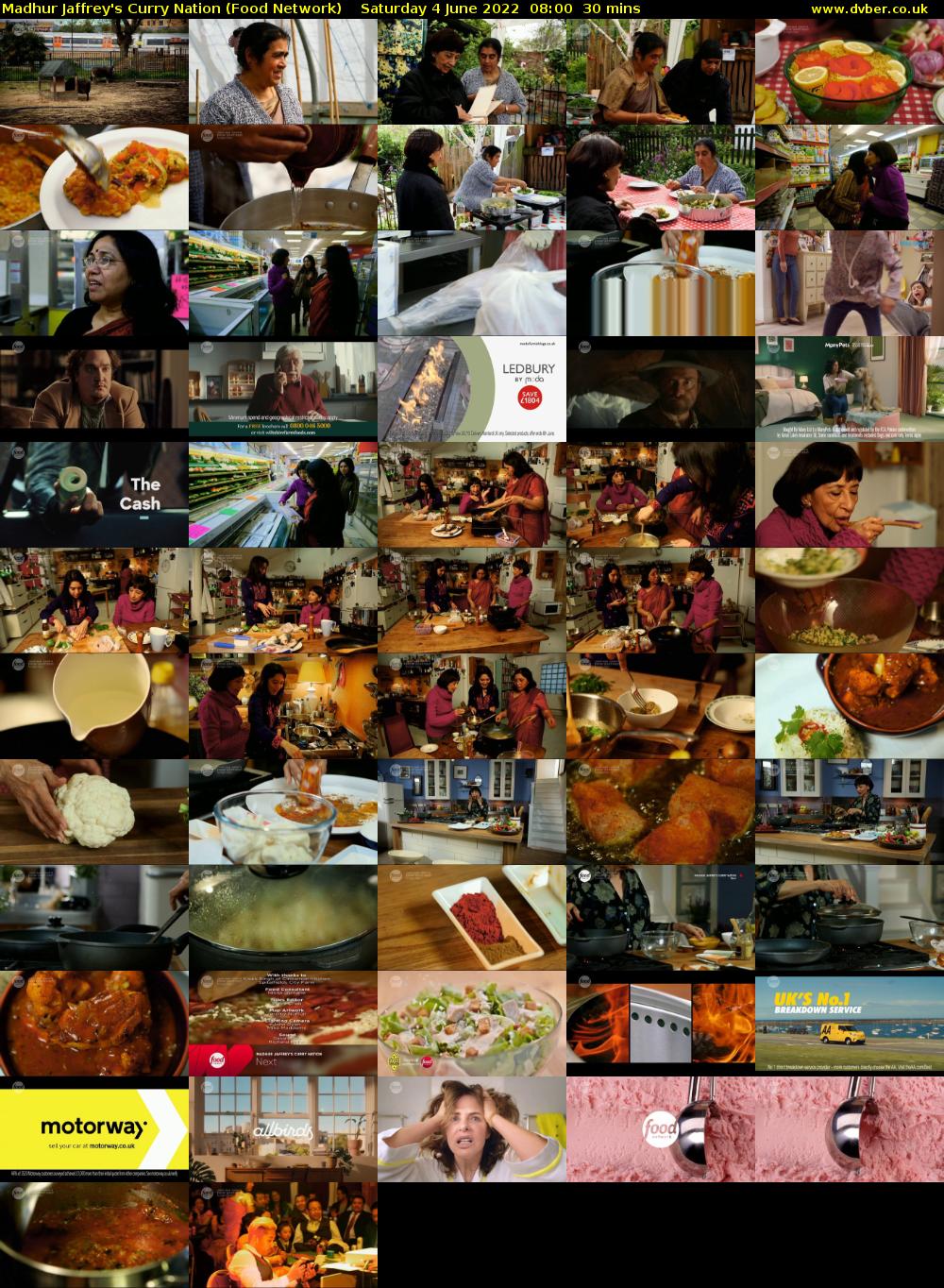 Madhur Jaffrey's Curry Nation (Food Network) Saturday 4 June 2022 08:00 - 08:30