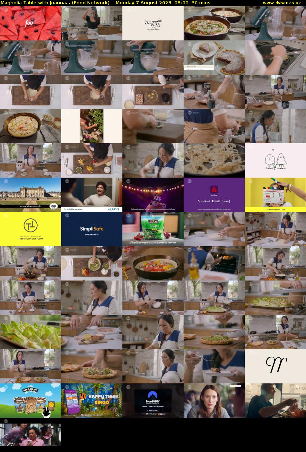 Magnolia Table with Joanna... (Food Network) Monday 7 August 2023 08:00 - 08:30