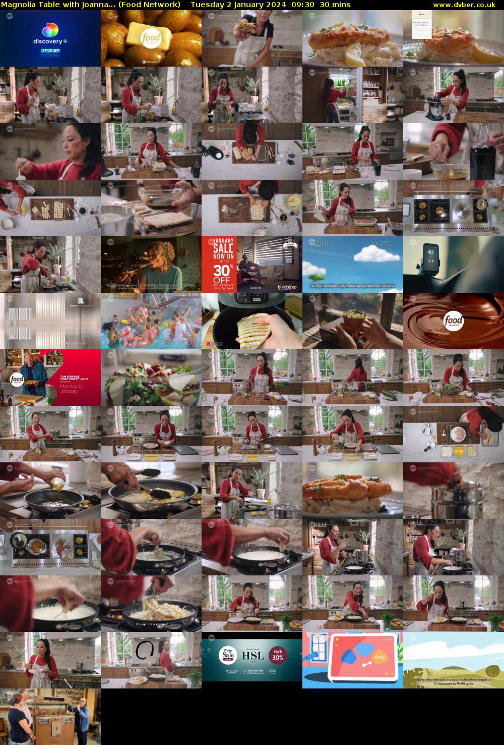 Magnolia Table with Joanna... (Food Network) Tuesday 2 January 2024 09:30 - 10:00
