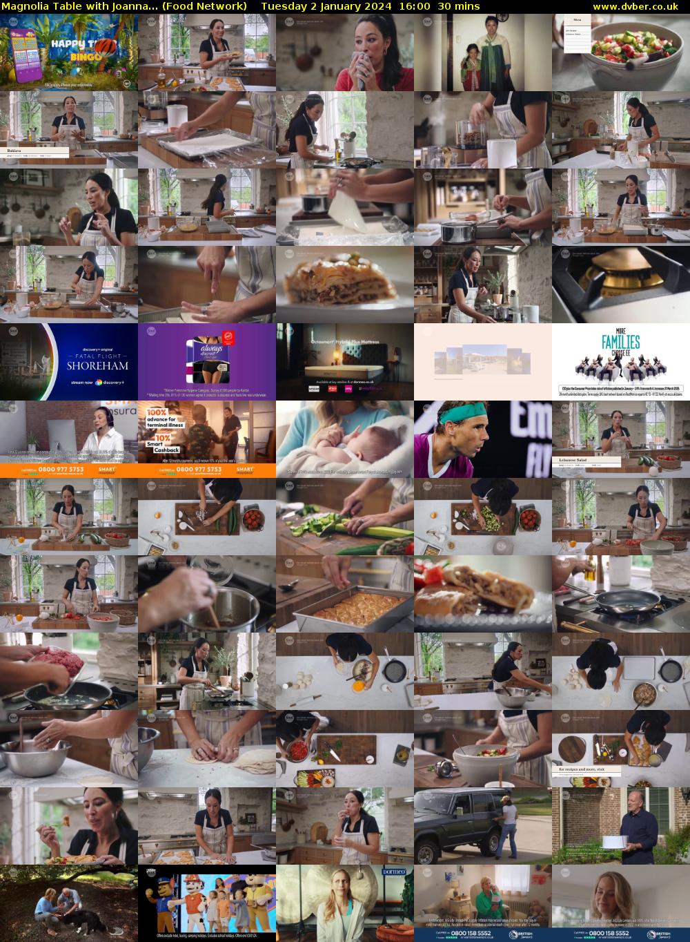 Magnolia Table with Joanna... (Food Network) Tuesday 2 January 2024 16:00 - 16:30