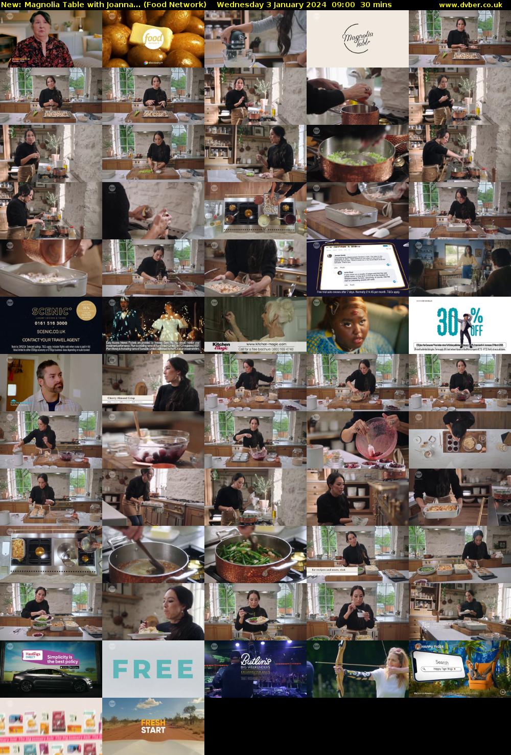 Magnolia Table with Joanna... (Food Network) Wednesday 3 January 2024 09:00 - 09:30