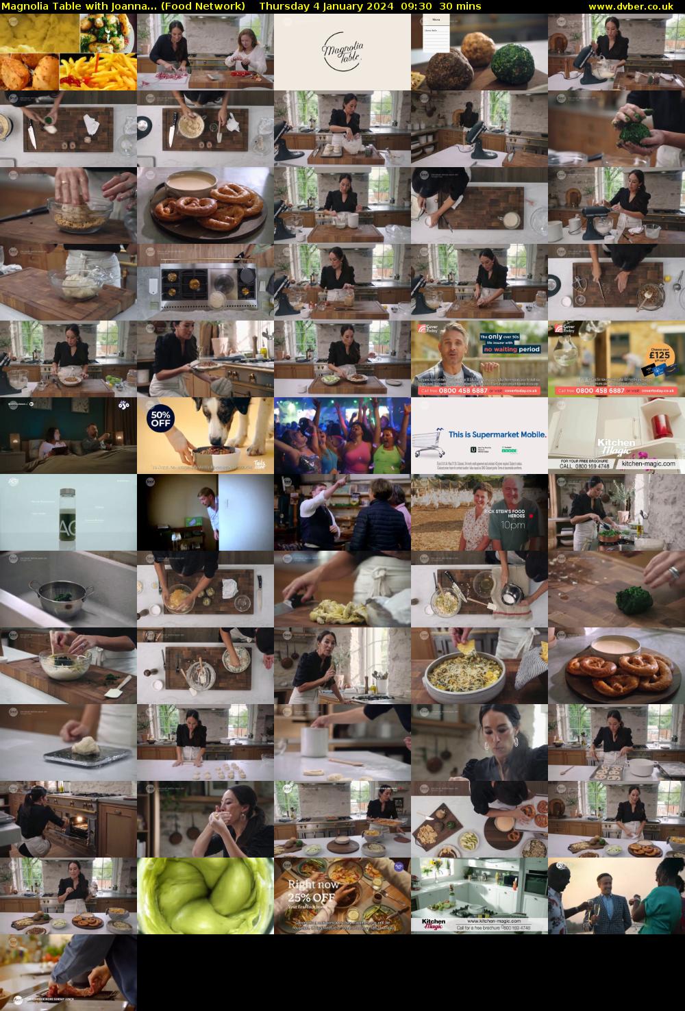 Magnolia Table with Joanna... (Food Network) Thursday 4 January 2024 09:30 - 10:00