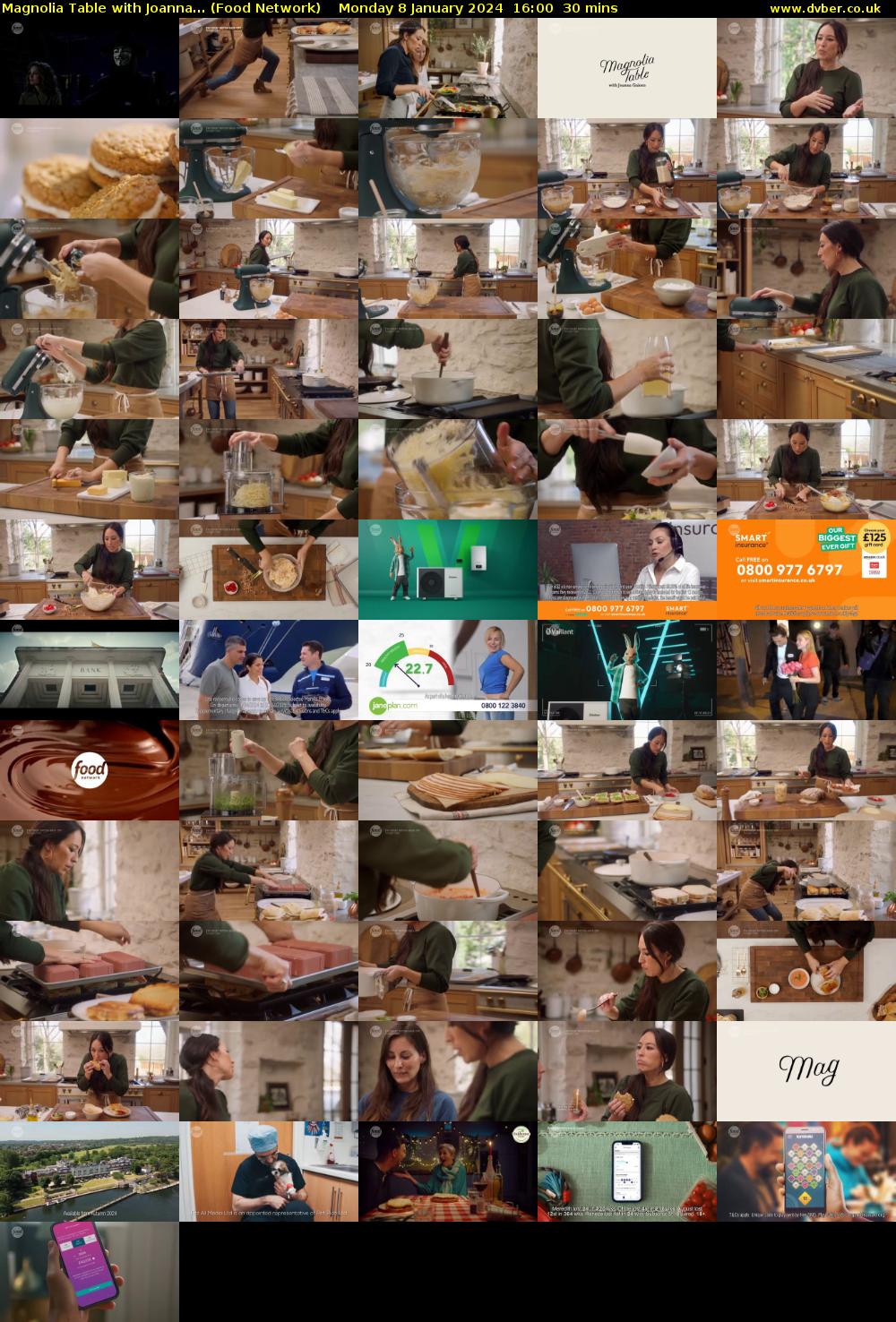 Magnolia Table with Joanna... (Food Network) Monday 8 January 2024 16:00 - 16:30