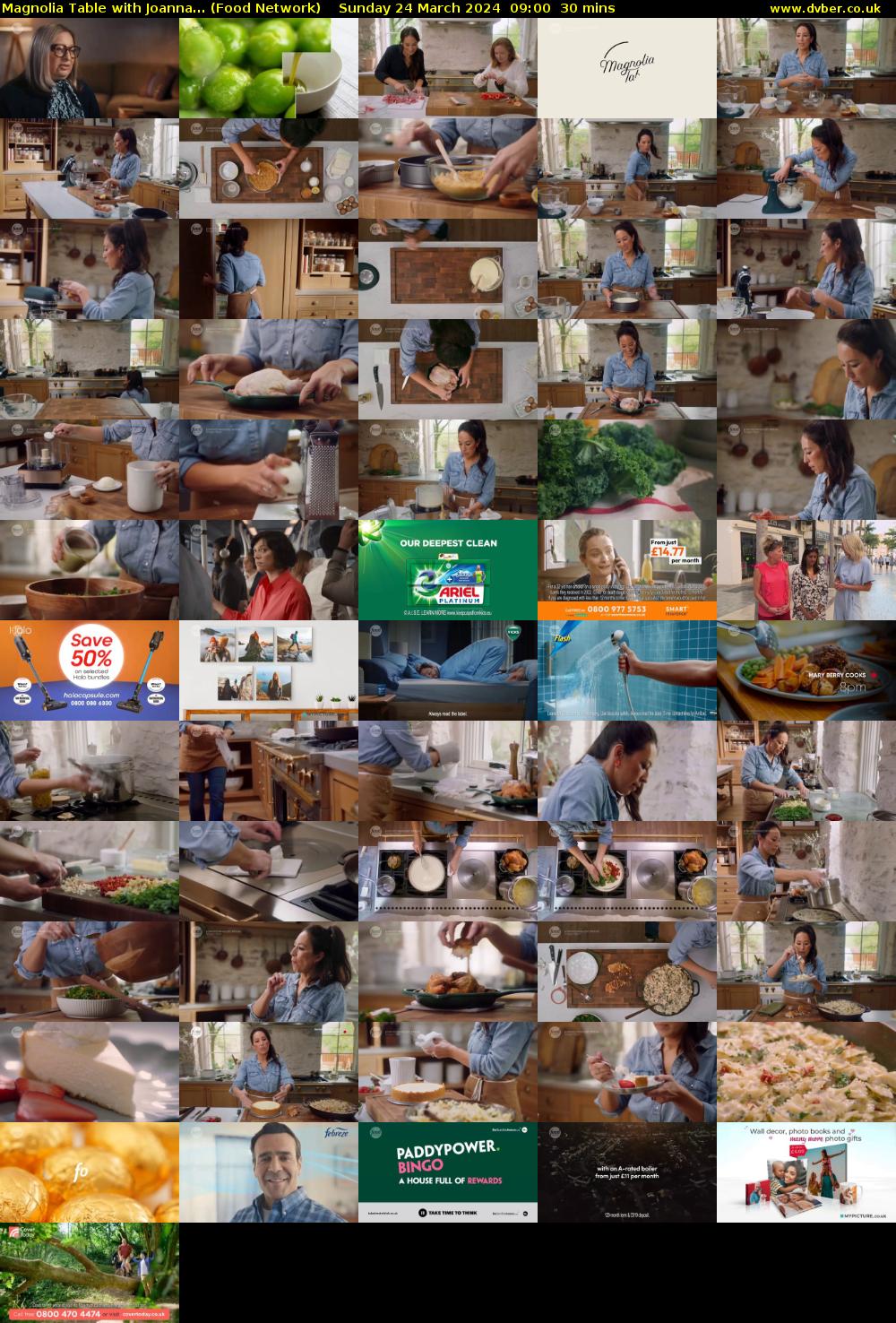 Magnolia Table with Joanna... (Food Network) Sunday 24 March 2024 09:00 - 09:30