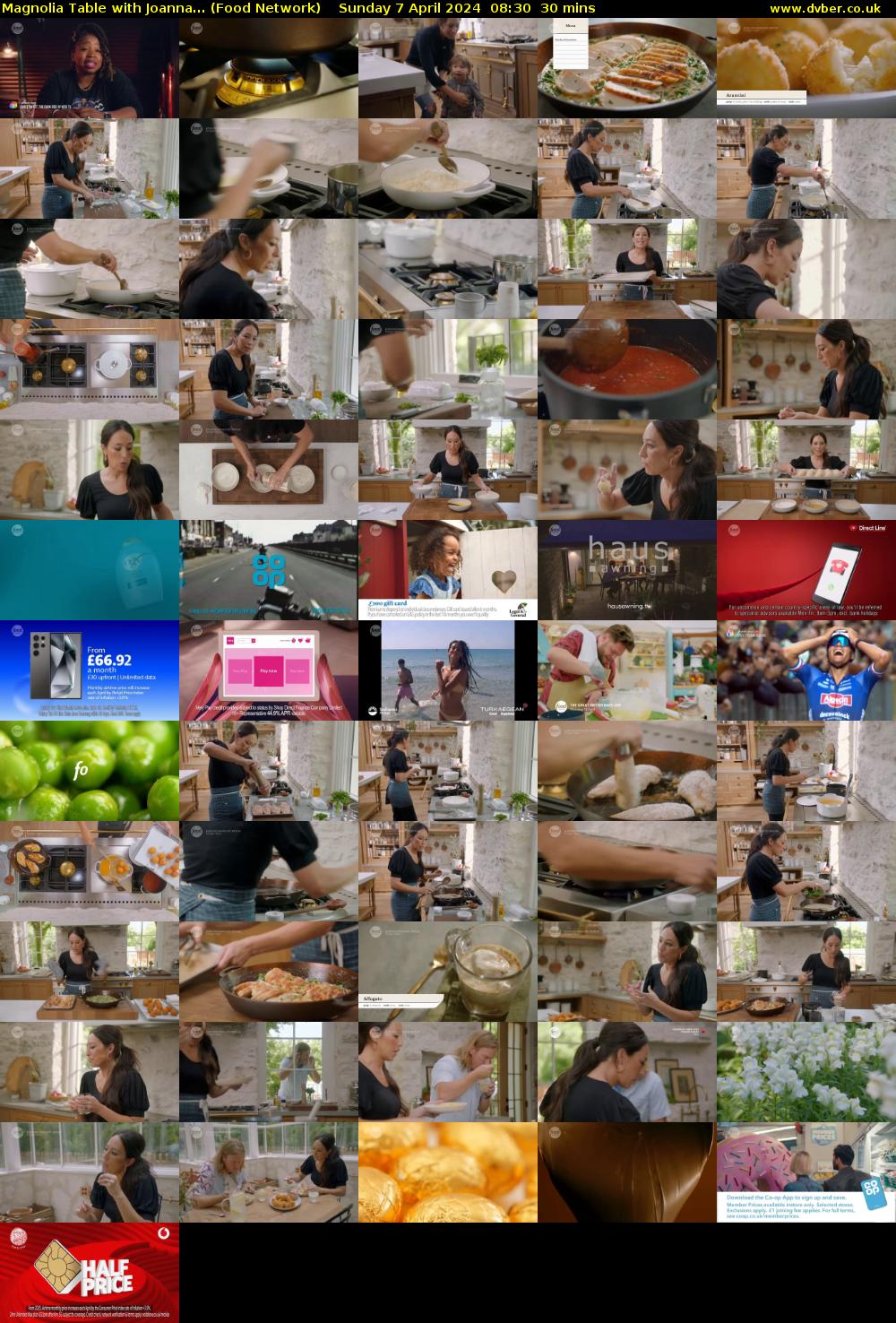 Magnolia Table with Joanna... (Food Network) Sunday 7 April 2024 08:30 - 09:00