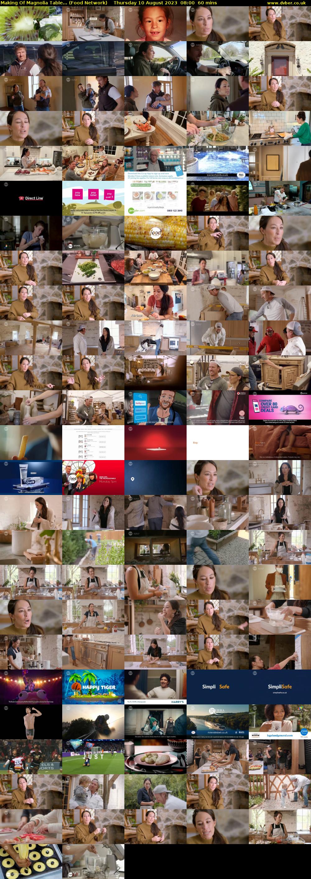 Making Of Magnolia Table... (Food Network) Thursday 10 August 2023 08:00 - 09:00