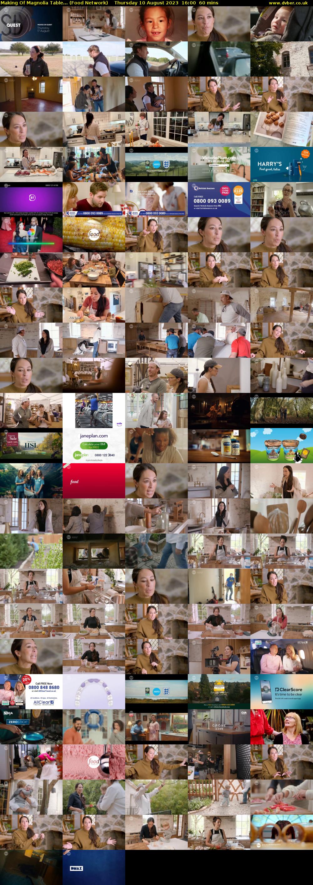 Making Of Magnolia Table... (Food Network) Thursday 10 August 2023 16:00 - 17:00