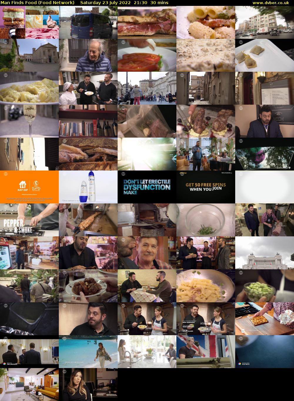 Man Finds Food (Food Network) Saturday 23 July 2022 21:30 - 22:00