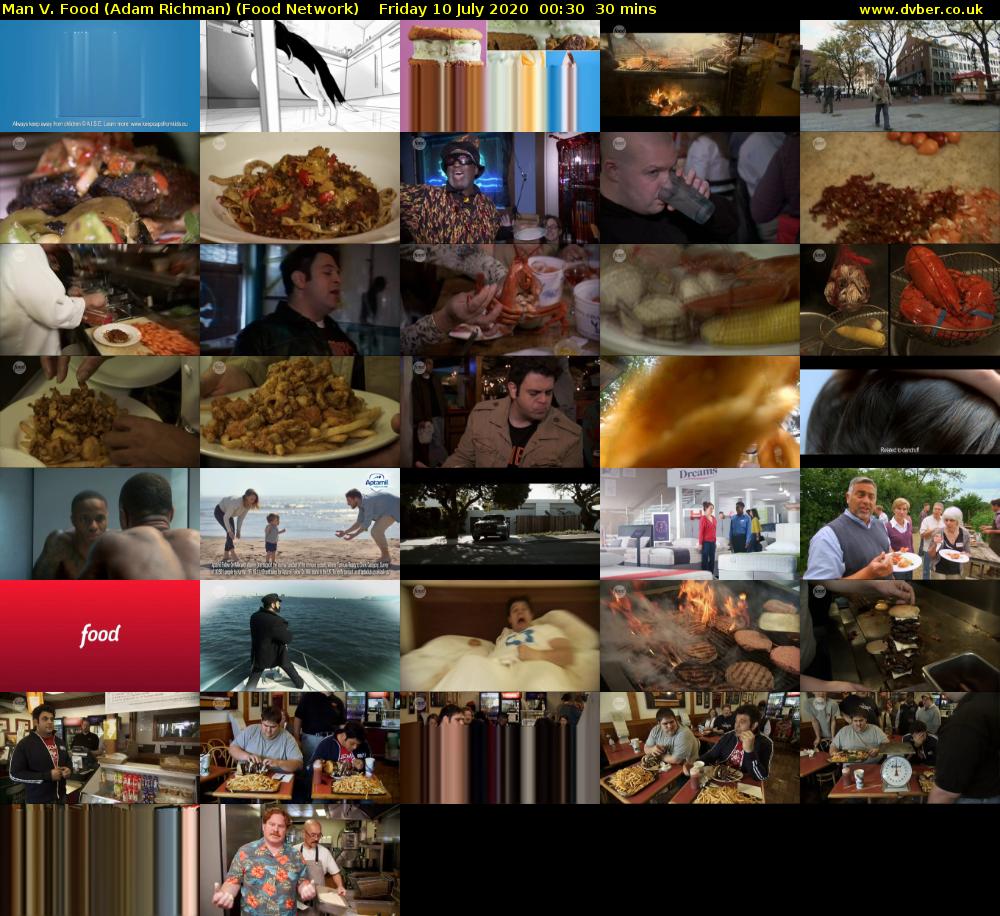Man V. Food (Adam Richman) (Food Network) Friday 10 July 2020 00:30 - 01:00