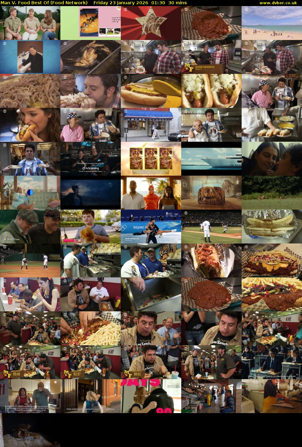 Man V. Food Best Of (Food Network) Friday 23 January 2026 01:30 - 02:00