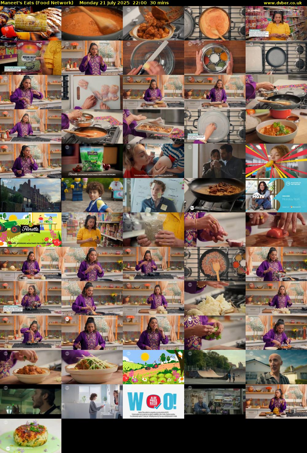 Maneet's Eats (Food Network) Monday 21 July 2025 22:00 - 22:30