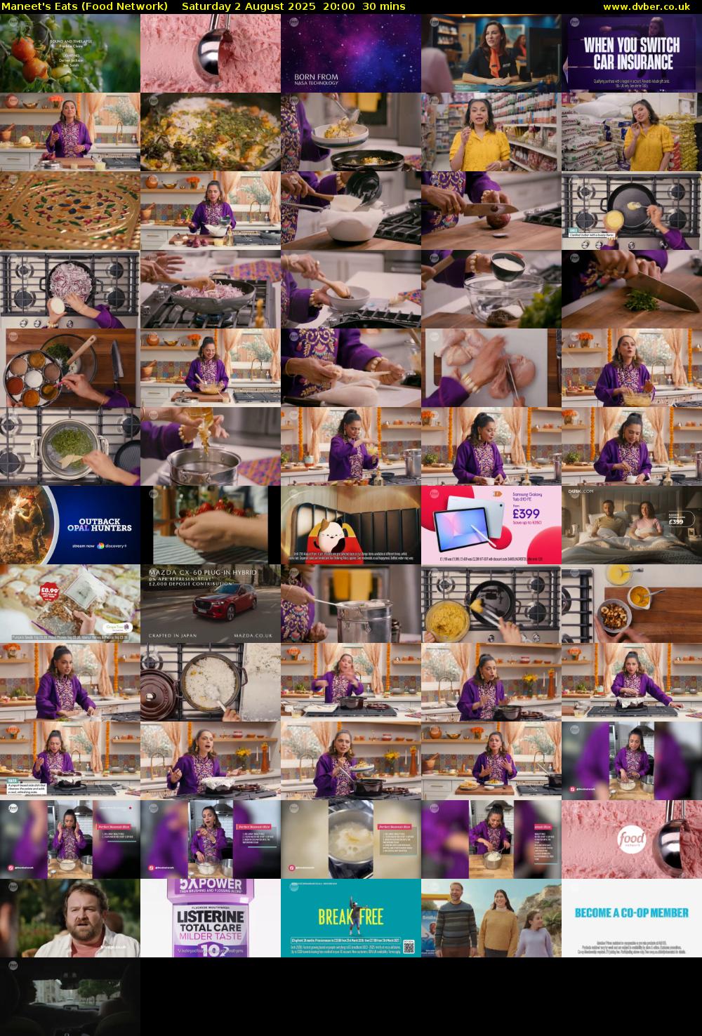 Maneet's Eats (Food Network) Saturday 2 August 2025 20:00 - 20:30